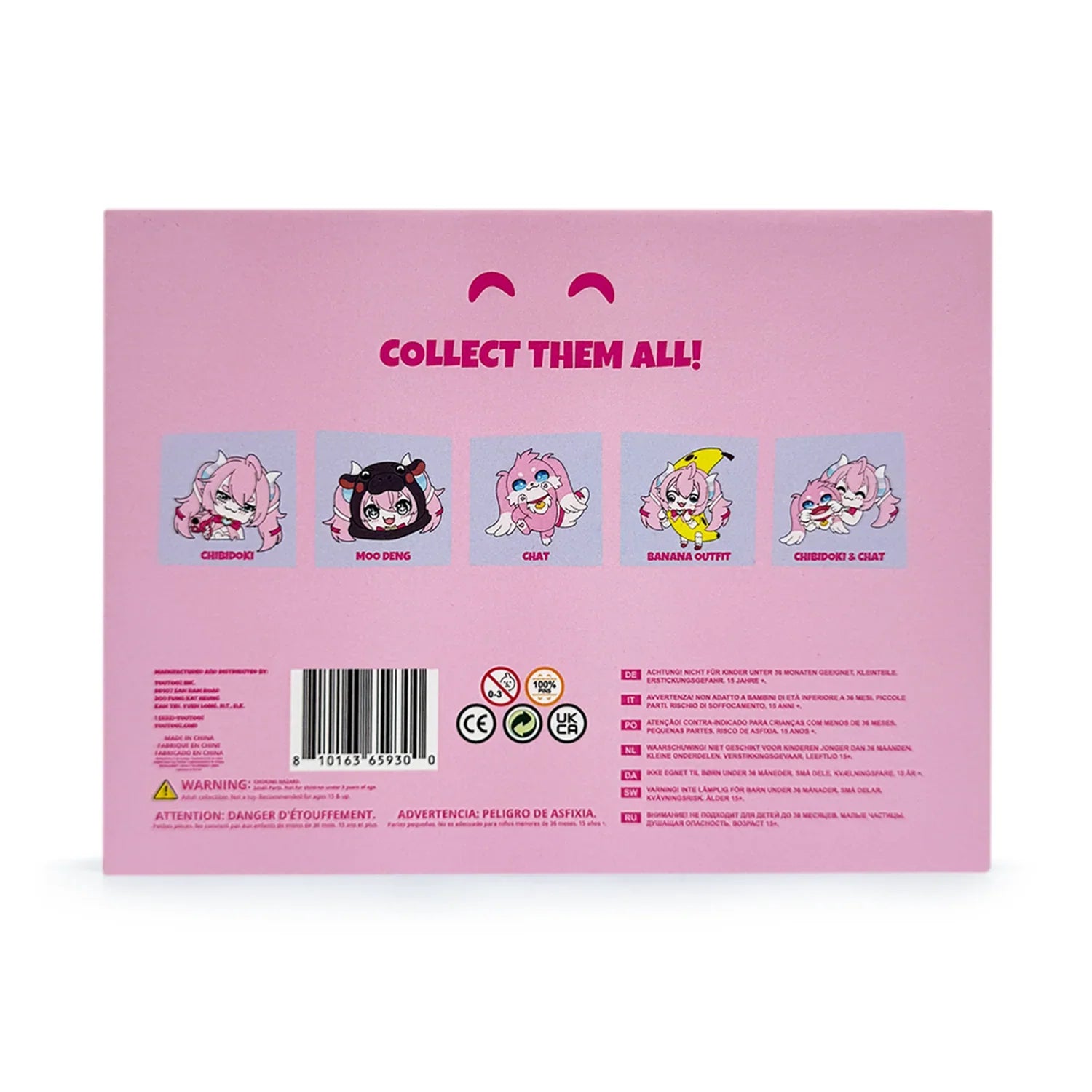 Chibidoki Pin Set