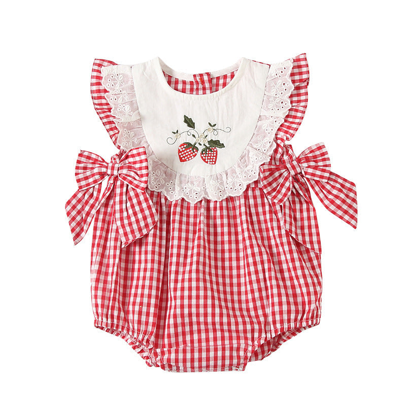Baby Infant One-piece Clothing Romper Bodysuit Cotton Onesie 9671 Pure Cotton