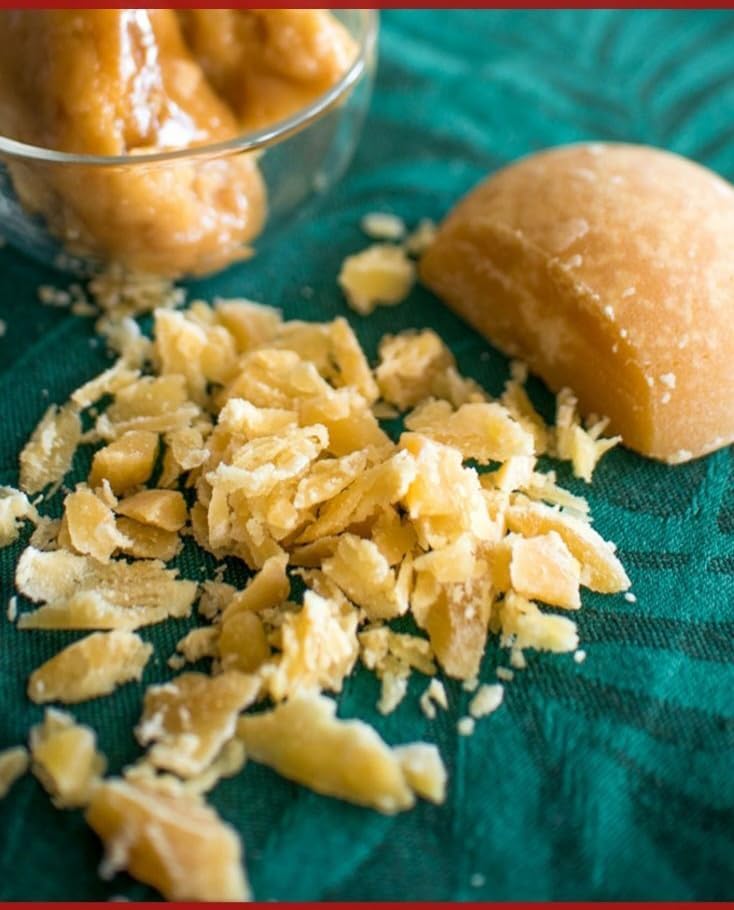 Pure Golden Palm Sugar - Perfect for Mango Sticky Rice, Gula Melaka Sago Pudding, Rendang, Chè, Tom Kha Gai