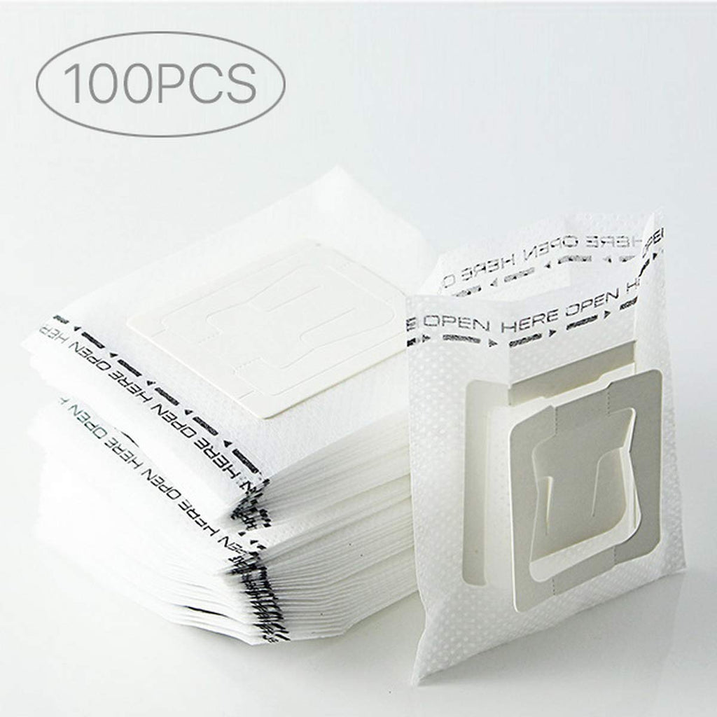 Ayevision 100Pcs Portable Coffee Filter Paper Bag