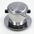 Vietnamese Coffee Filter | French Press Coffee Filter |Traditional Drip Coffee Reusable Inox Phin Filter Stainless Steel Cup Portable Coffee Maker Single-cup Serving For Camping Travel |Coffee Lover