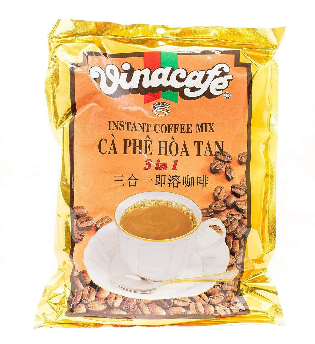 Vinacafe Instant Coffee Mix 3 in 1 (Ca Phe Hoa Tan), 14.1 oz