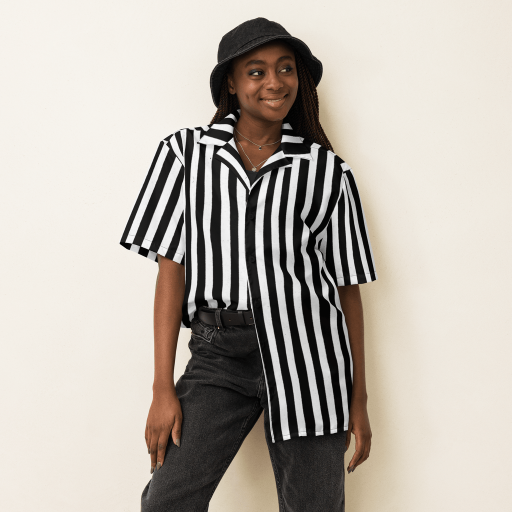 Bug Juice Boogie Striped Button-Up Shirt