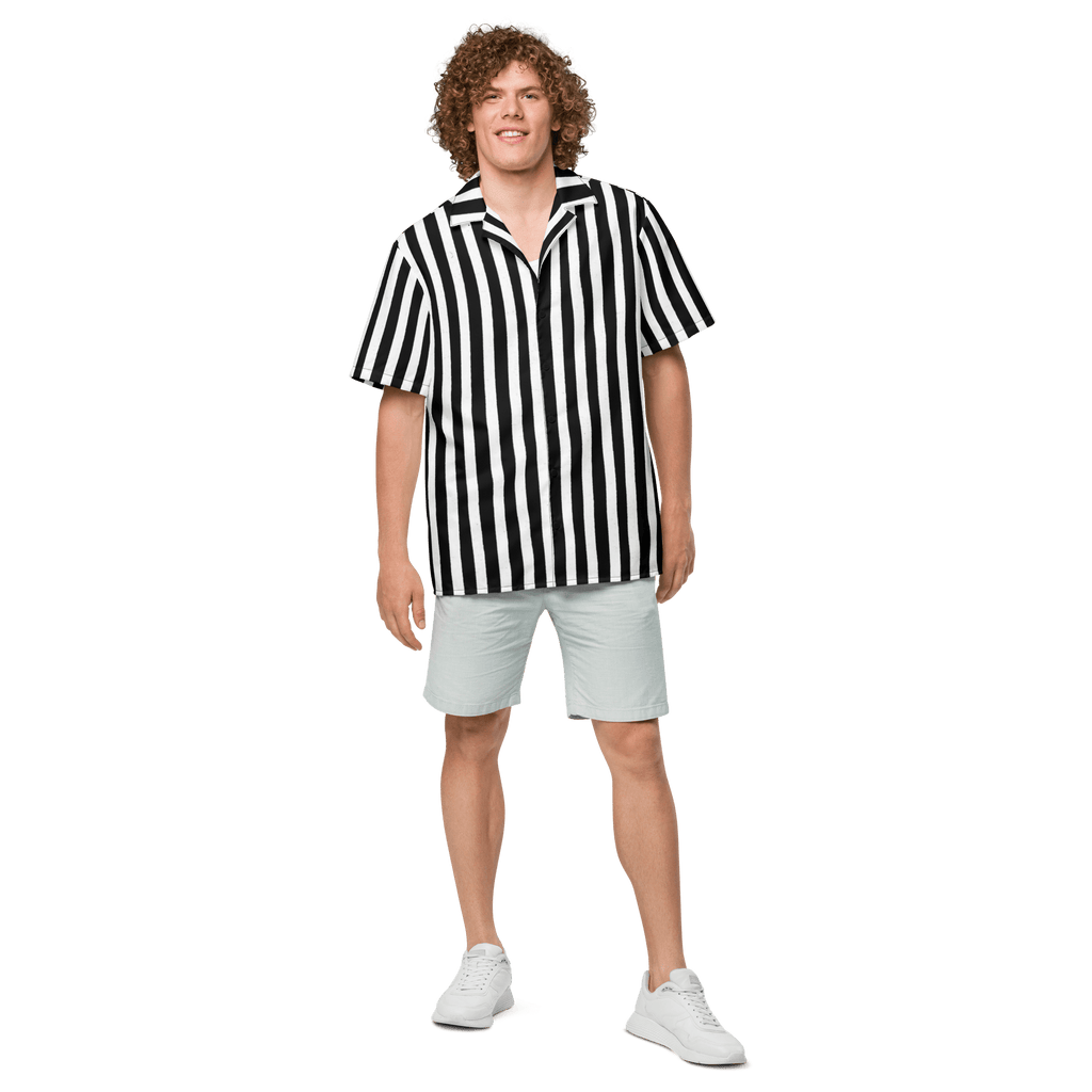 Bug Juice Boogie Striped Button-Up Shirt