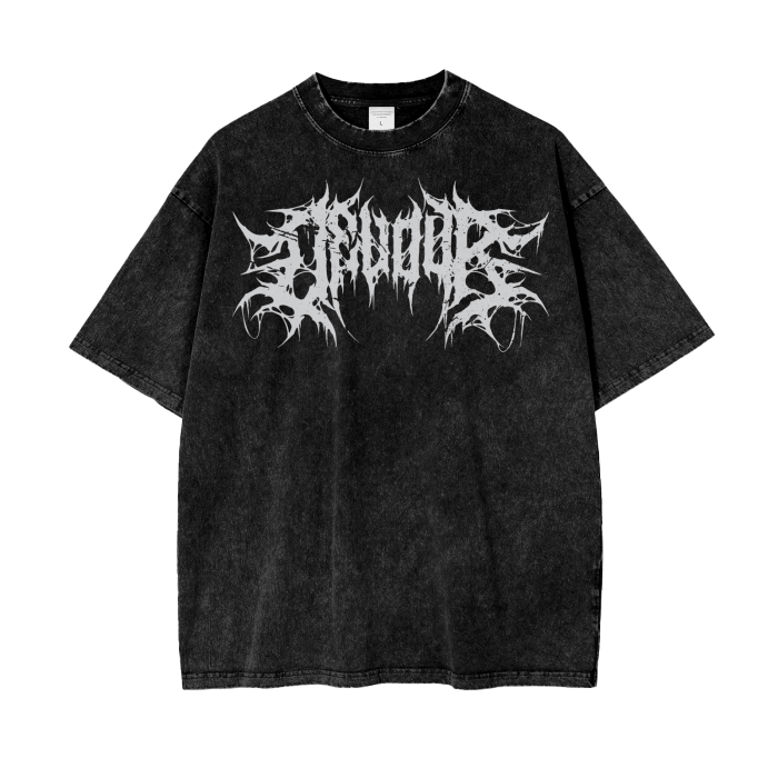 Cerberus Devour Grunge Acid Washed Tee
