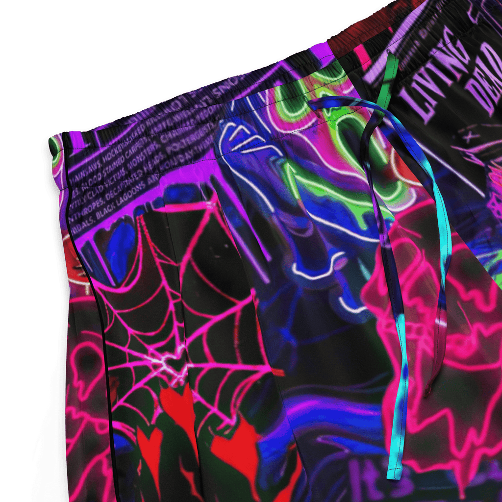 Freaky Frights Silky Pajama Shorts