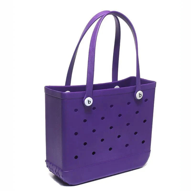 Hollow Shoulder EVA Beach Bag