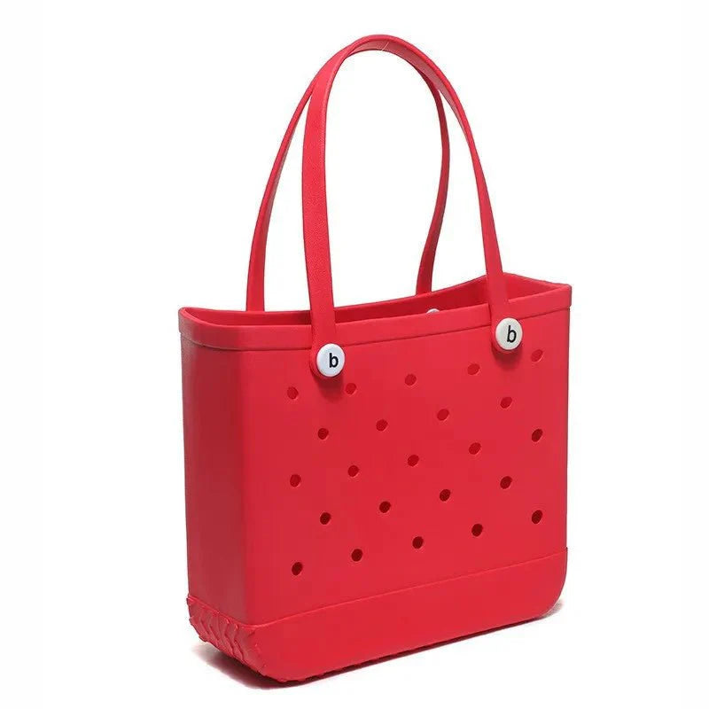 Hollow Shoulder EVA Beach Bag