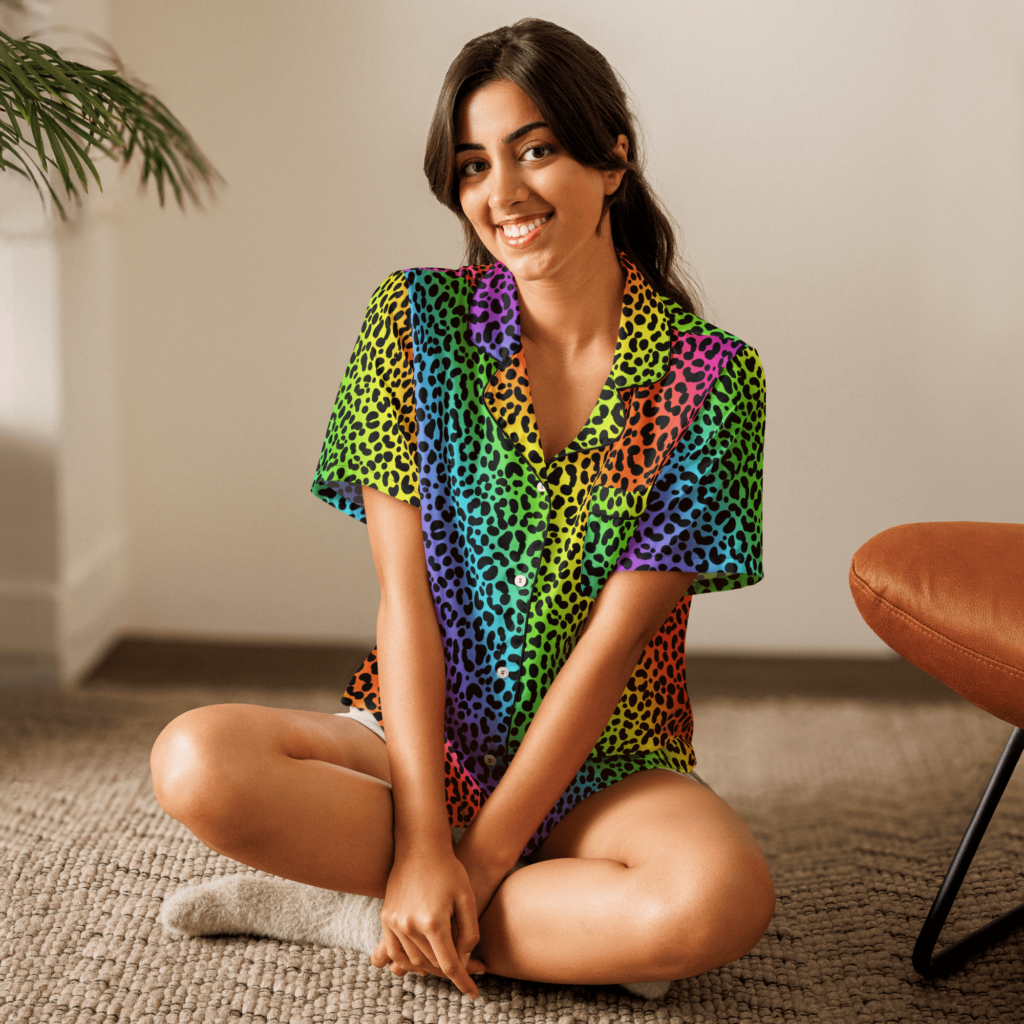 Lisa Freak Silky Pajama Top