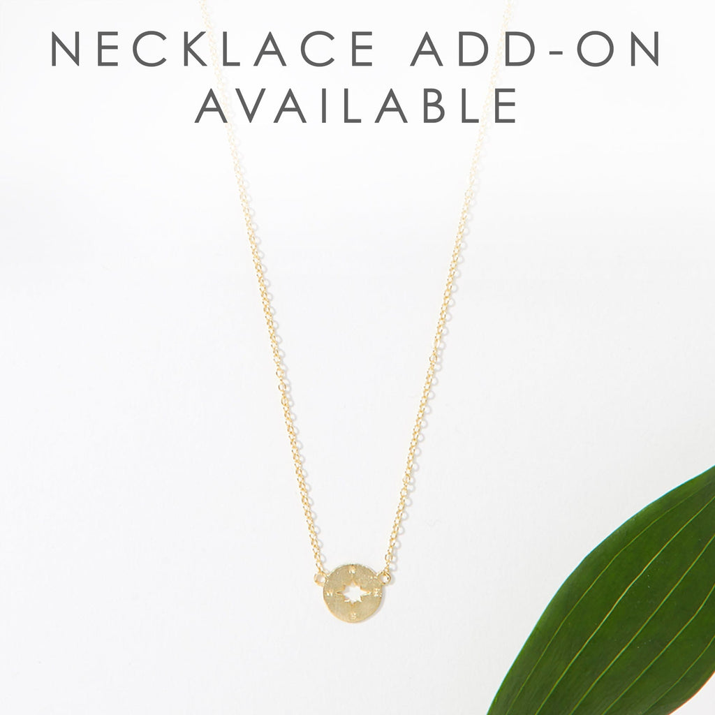 Motivational Compass Necklace Spa Gift Box Set