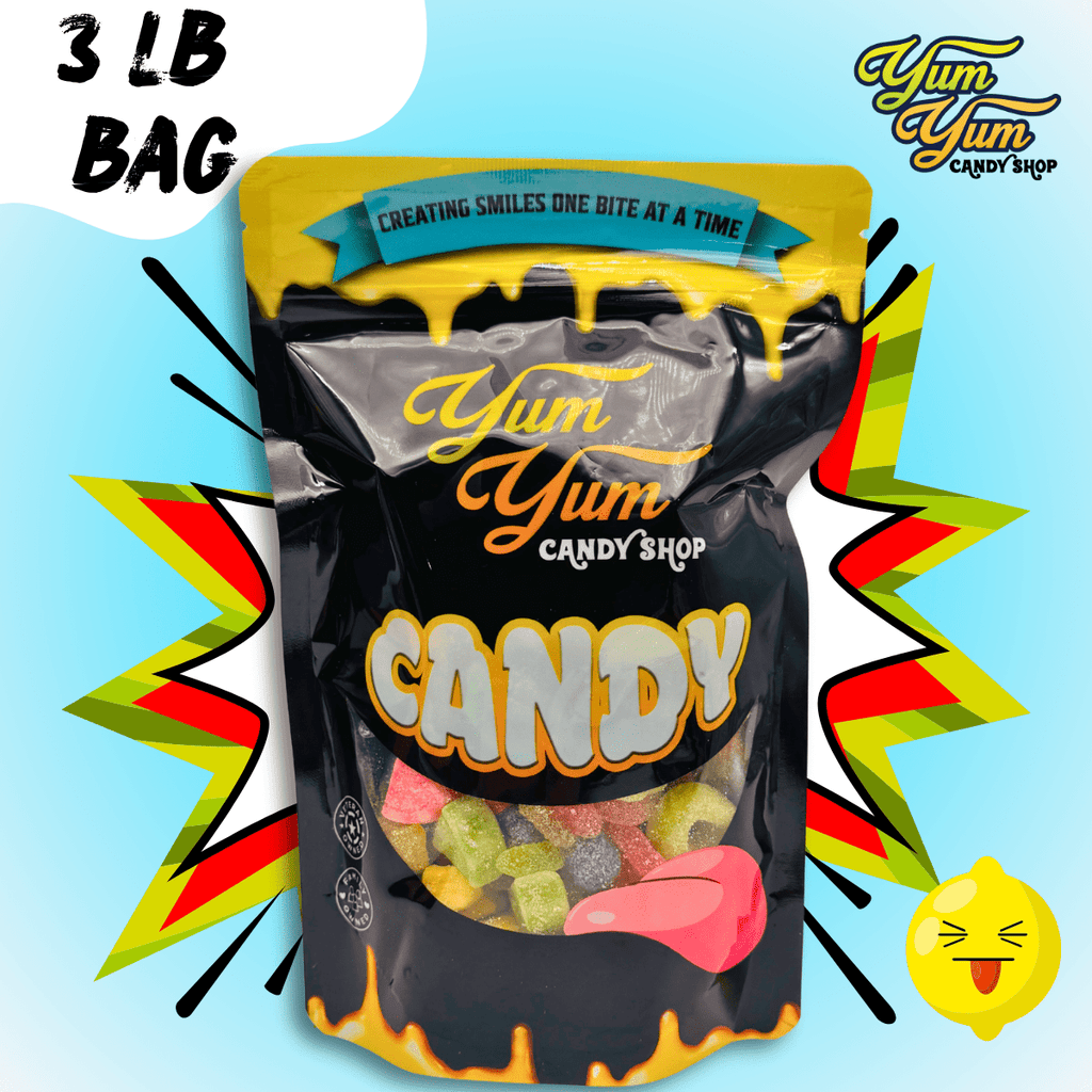 Ultimate Sour Only Pick N Mix Gummy Candy – Chewy Variety Mix of Gummies | Yum Yum Candy Shop