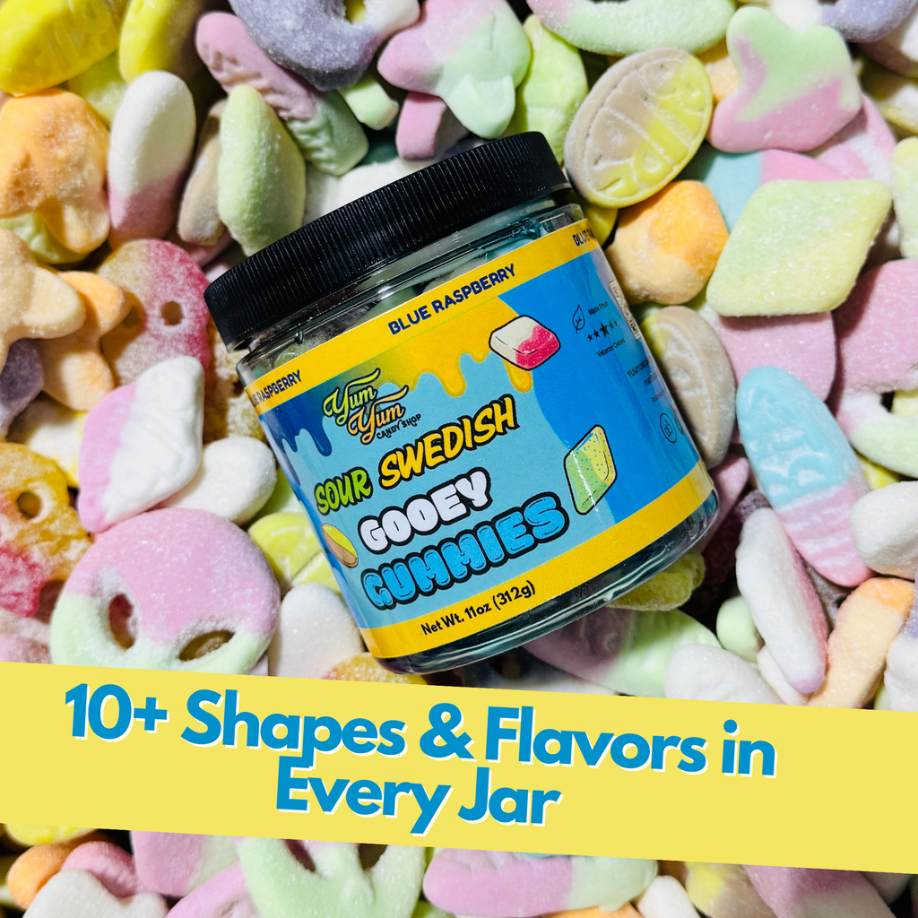 Sour Swedish Gooey Gummies With Bubs