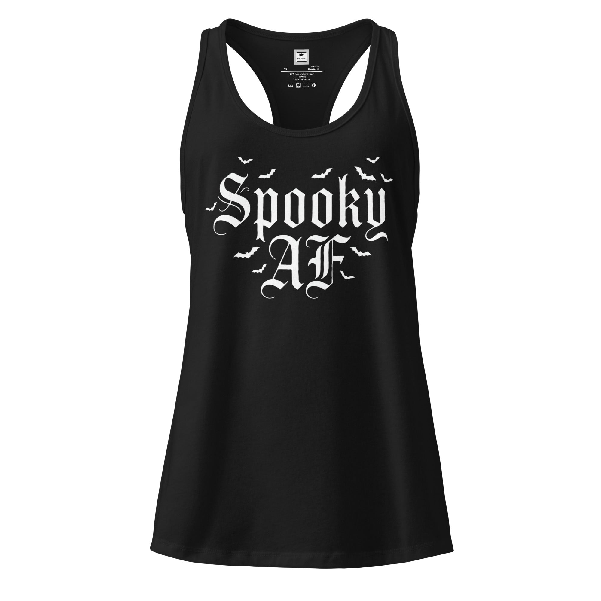 Spooky Women’s fitted racerback tank top